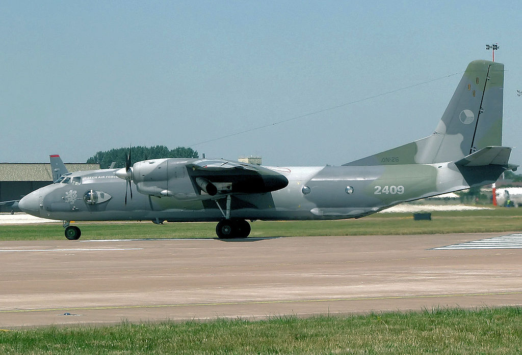 Antonov An-26 No. 2409 of the Czech Air Force